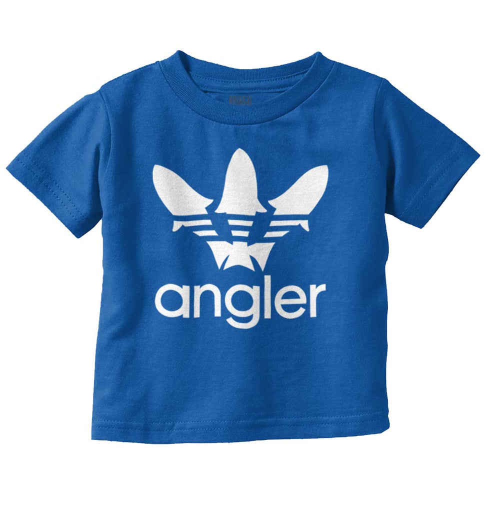 Angler Infant Toddler T Shirt-Direct To Garment Print-Brisco Baby