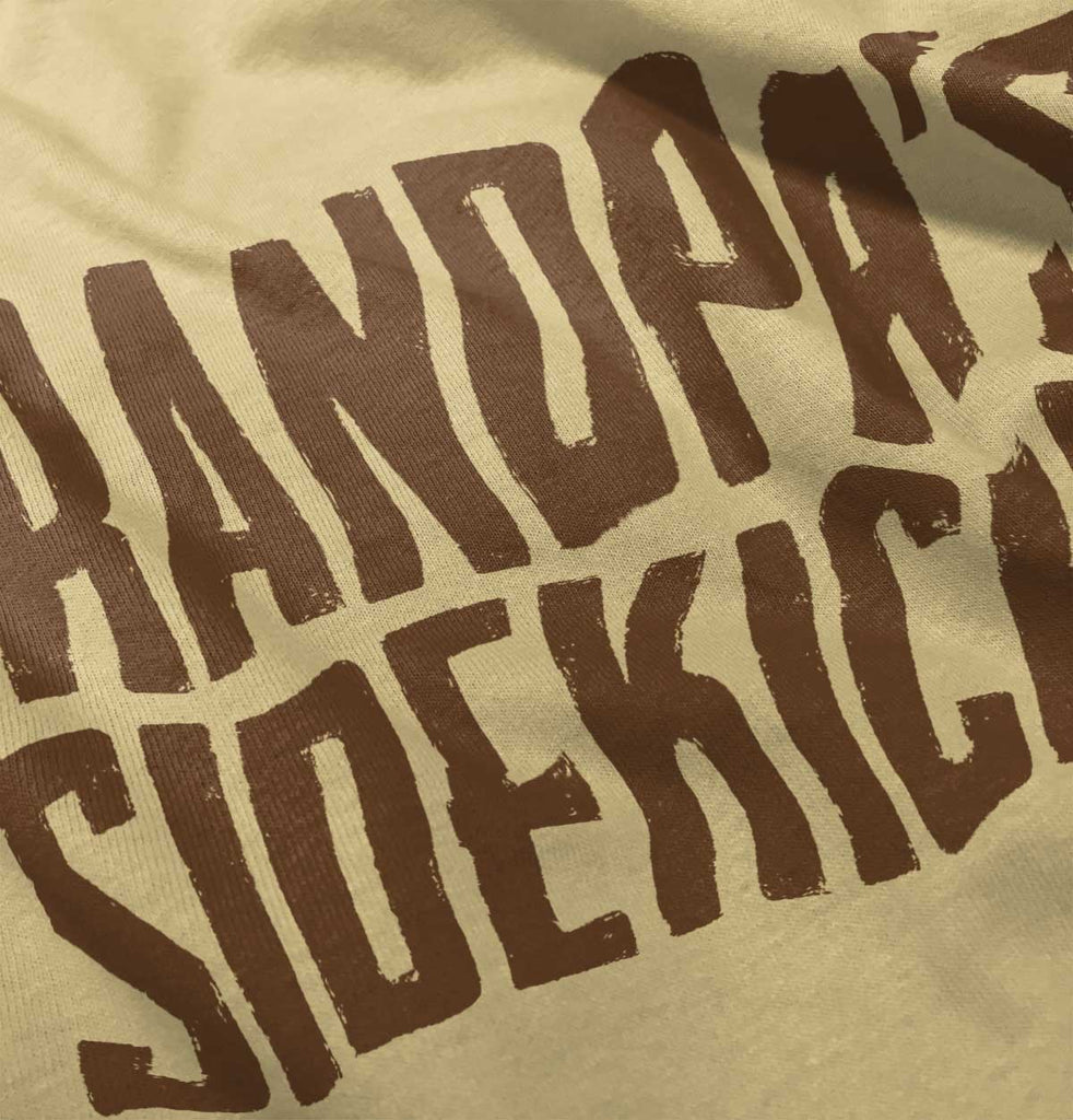 Grandpa's Sidekick Romper Bodysuit-Direct To Garment Print-Brisco Baby