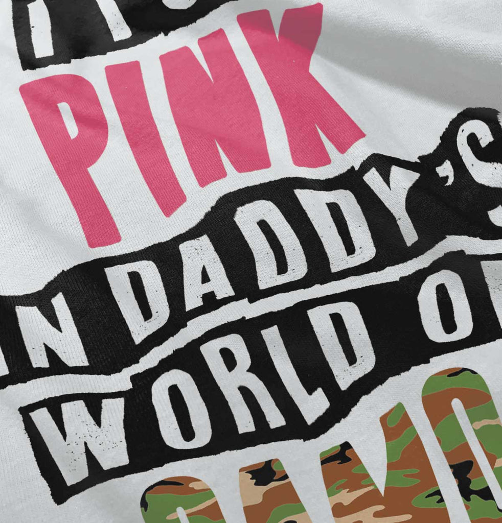 I Put Pink In Camo Infant Toddler T Shirt-Direct To Garment Print-Brisco Baby
