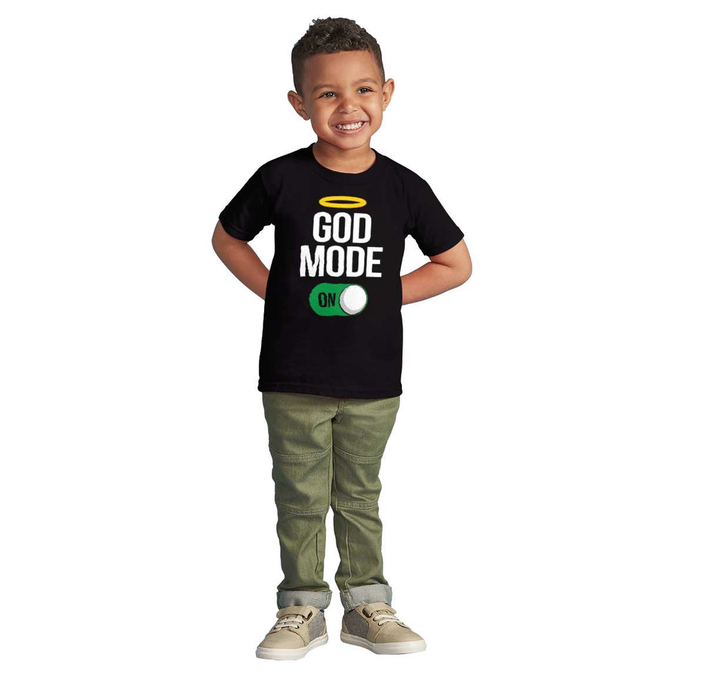 God Mode On Infant Toddler T Shirt-Direct To Garment Print-Brisco Baby