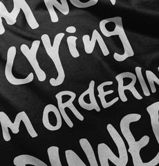 Ordering Dinner Infant Toddler T Shirt-Direct To Garment Print-Brisco Baby