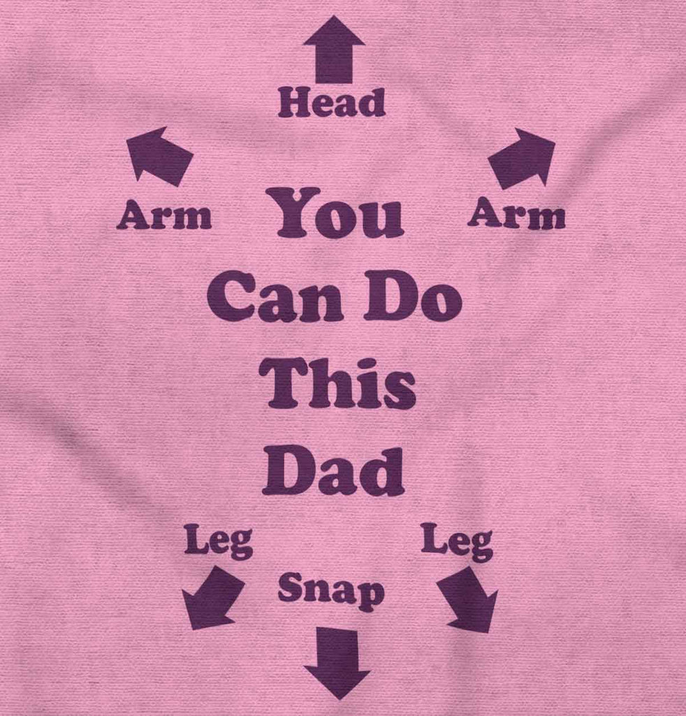 You Can Do This Infant Toddler T Shirt-Direct To Garment Print-Brisco Baby