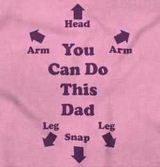 You Can Do This Infant Toddler T Shirt-Direct To Garment Print-Brisco Baby
