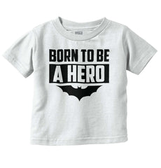 Born Batman Infant Toddler T Shirt-Direct To Garment Print-Brisco Baby
