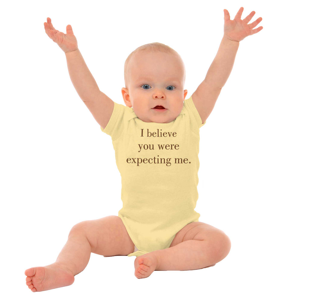 Expecting Me Romper Bodysuit-Direct To Garment Print-Brisco Baby