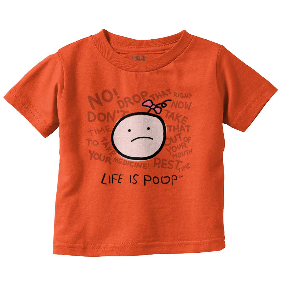 Baby Scold Infant Toddler T Shirt-Direct To Garment Print-Brisco Baby