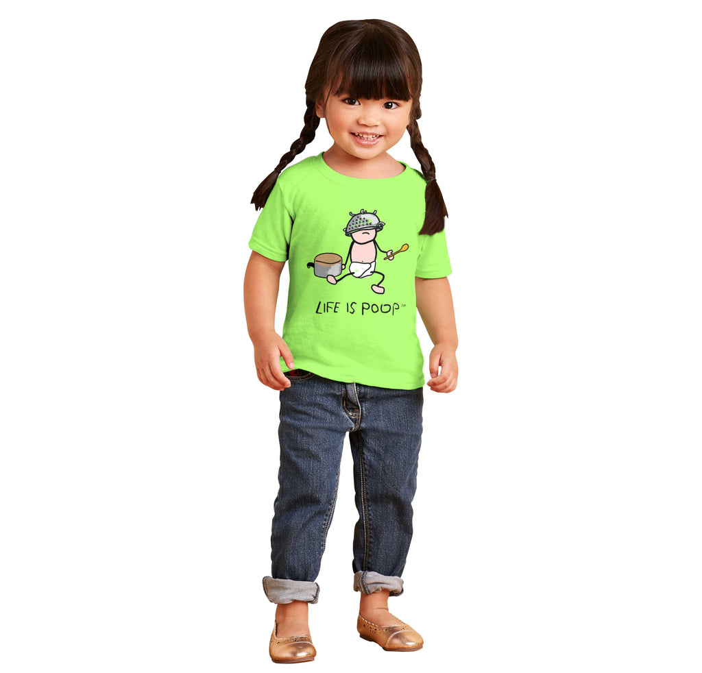 Pots and Pans Infant Toddler T Shirt-Direct To Garment Print-Brisco Baby