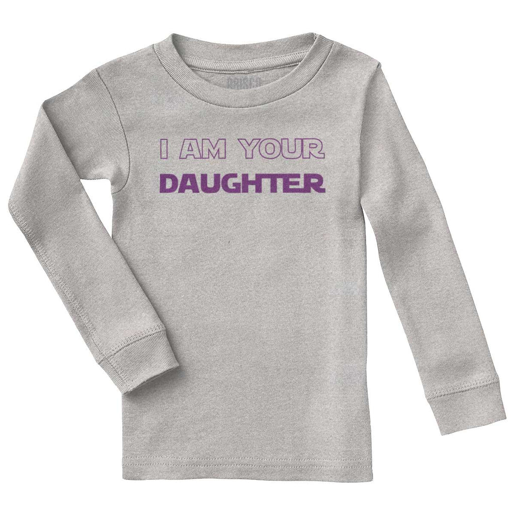 I Am Your Daughter Solid Baby Pajama Top-Direct To Garment Print-Brisco Baby