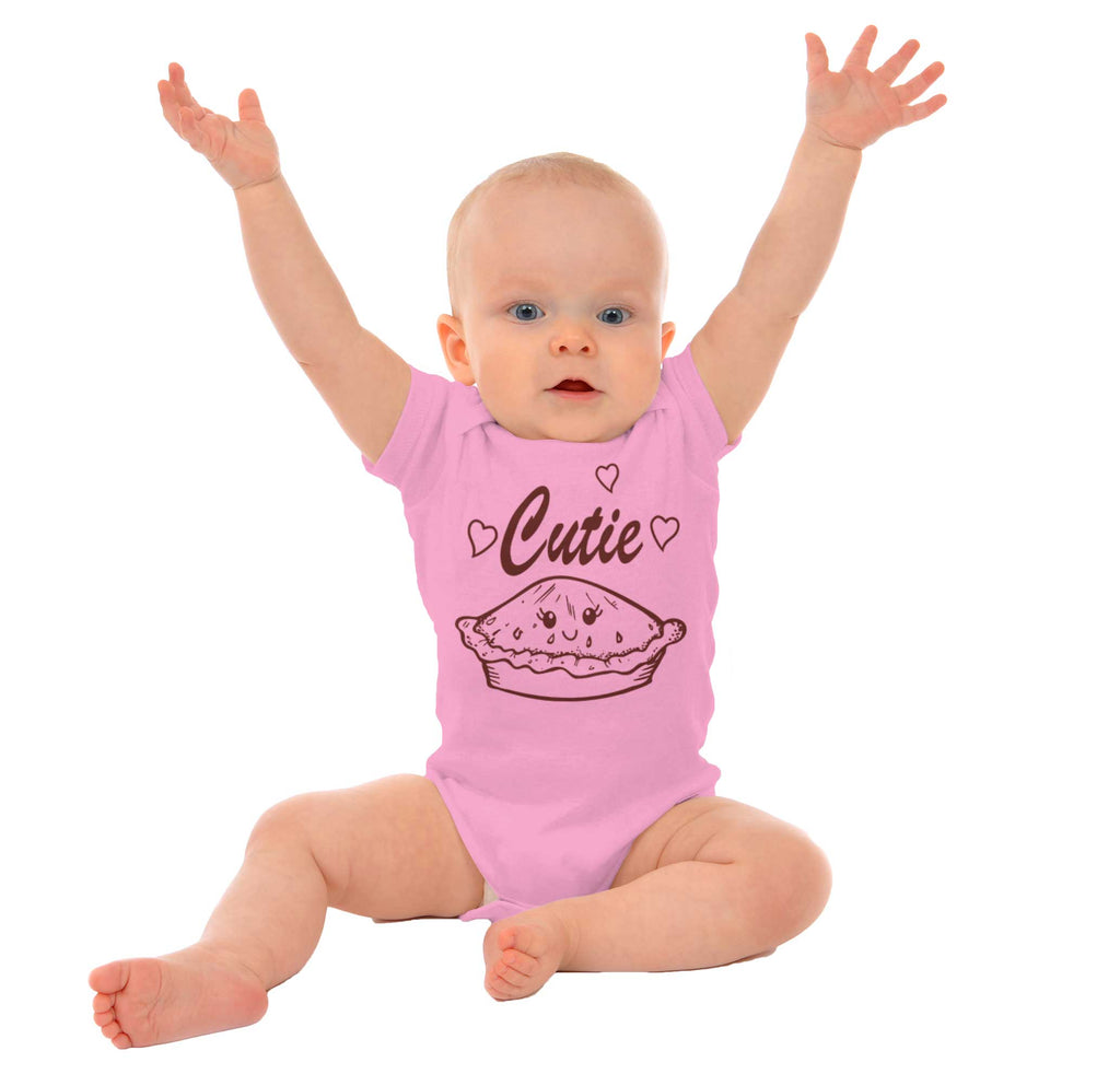 Cutie Romper Bodysuit-Direct To Garment Print-Brisco Baby