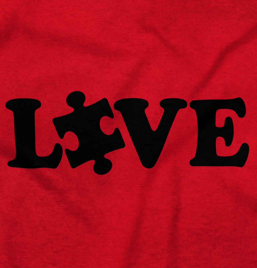 Love Autism Infant Toddler T Shirt-Direct To Garment Print-Brisco Baby