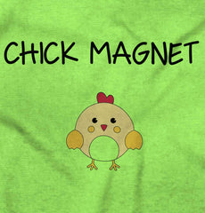 Chick Magnet Romper Bodysuit-Direct To Garment Print-Brisco Baby