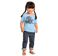 Little Hunter Gun Infant Toddler T Shirt-Direct To Garment Print-Brisco Baby