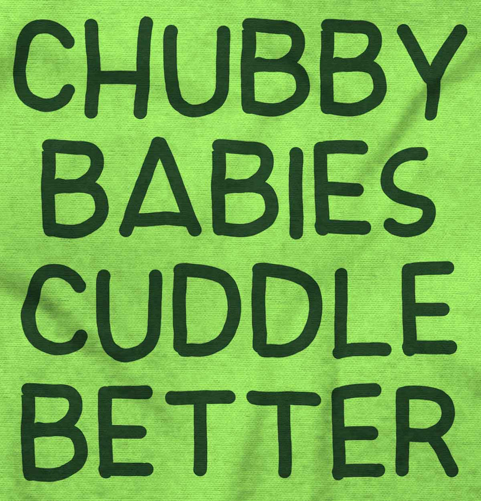 Chubby Babies Infant Toddler T Shirt-Direct To Garment Print-Brisco Baby