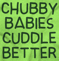 Chubby Babies Infant Toddler T Shirt-Direct To Garment Print-Brisco Baby