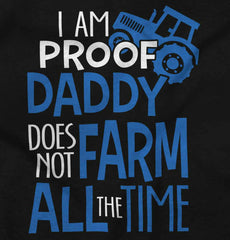 Farm All The Time Toddler Football Jersey Tee-Direct To Garment Print-Brisco Baby