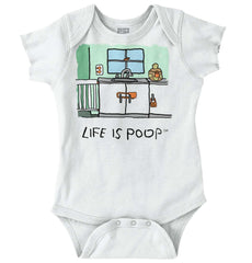 Safety Locks Romper Bodysuit-Direct To Garment Print-Brisco Baby