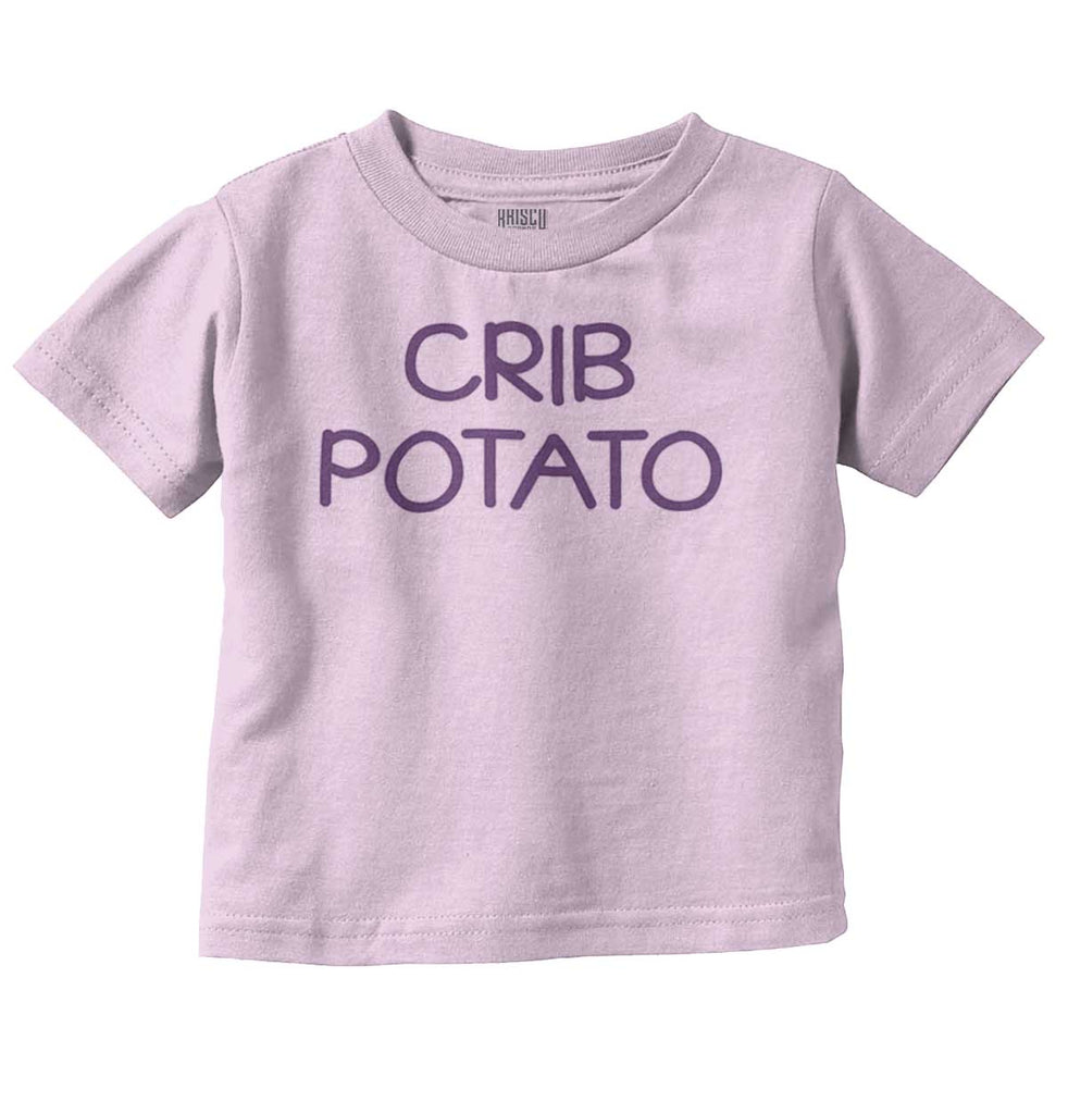 Crib Potato Infant Toddler T Shirt-Direct To Garment Print-Brisco Baby