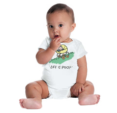 Downhill Stroller Romper-Direct To Garment Print-Brisco Baby