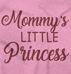 Mommy's Little Princess Infant Baby Bib-Direct To Garment Print-Brisco Baby