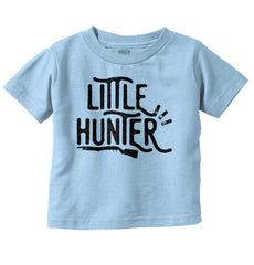 Little Hunter Gun Infant Toddler T Shirt-Direct To Garment Print-Brisco Baby