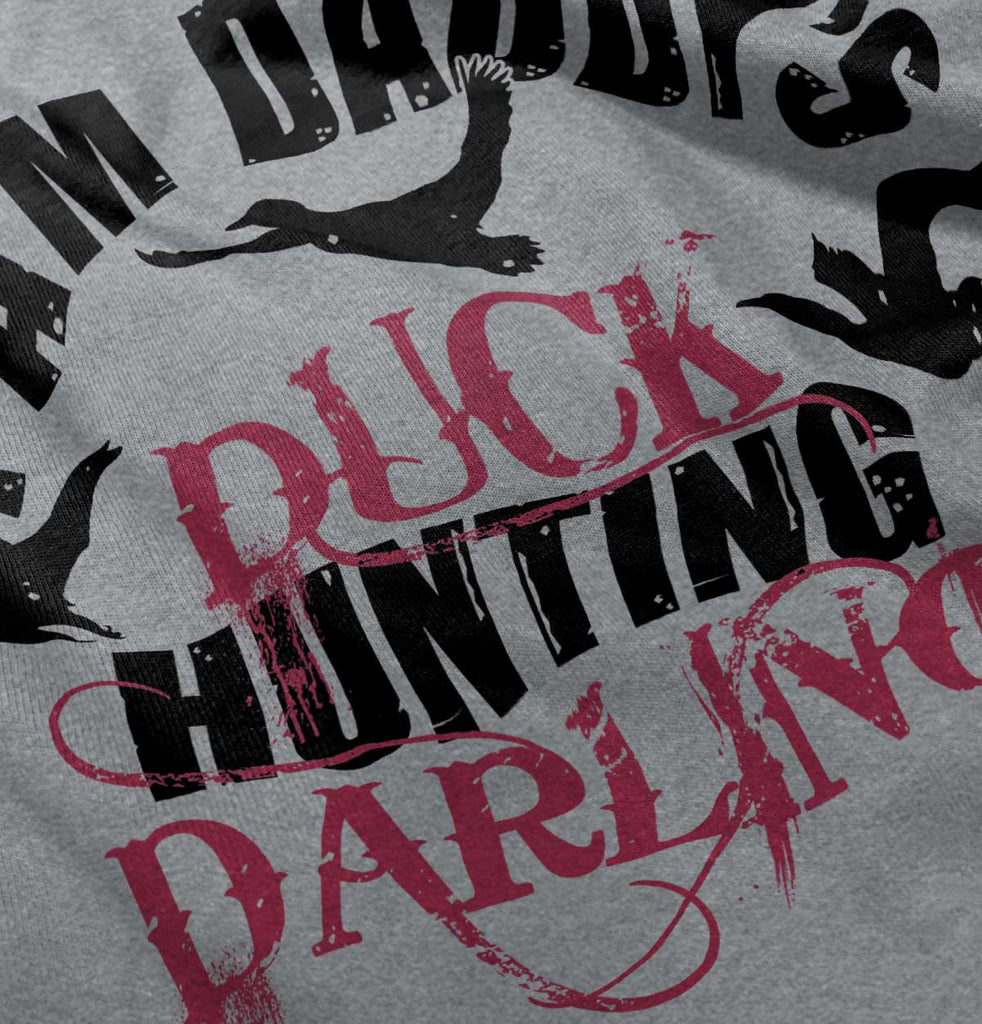 Duck Hunting Darling Romper Bodysuit-Direct To Garment Print-Brisco Baby