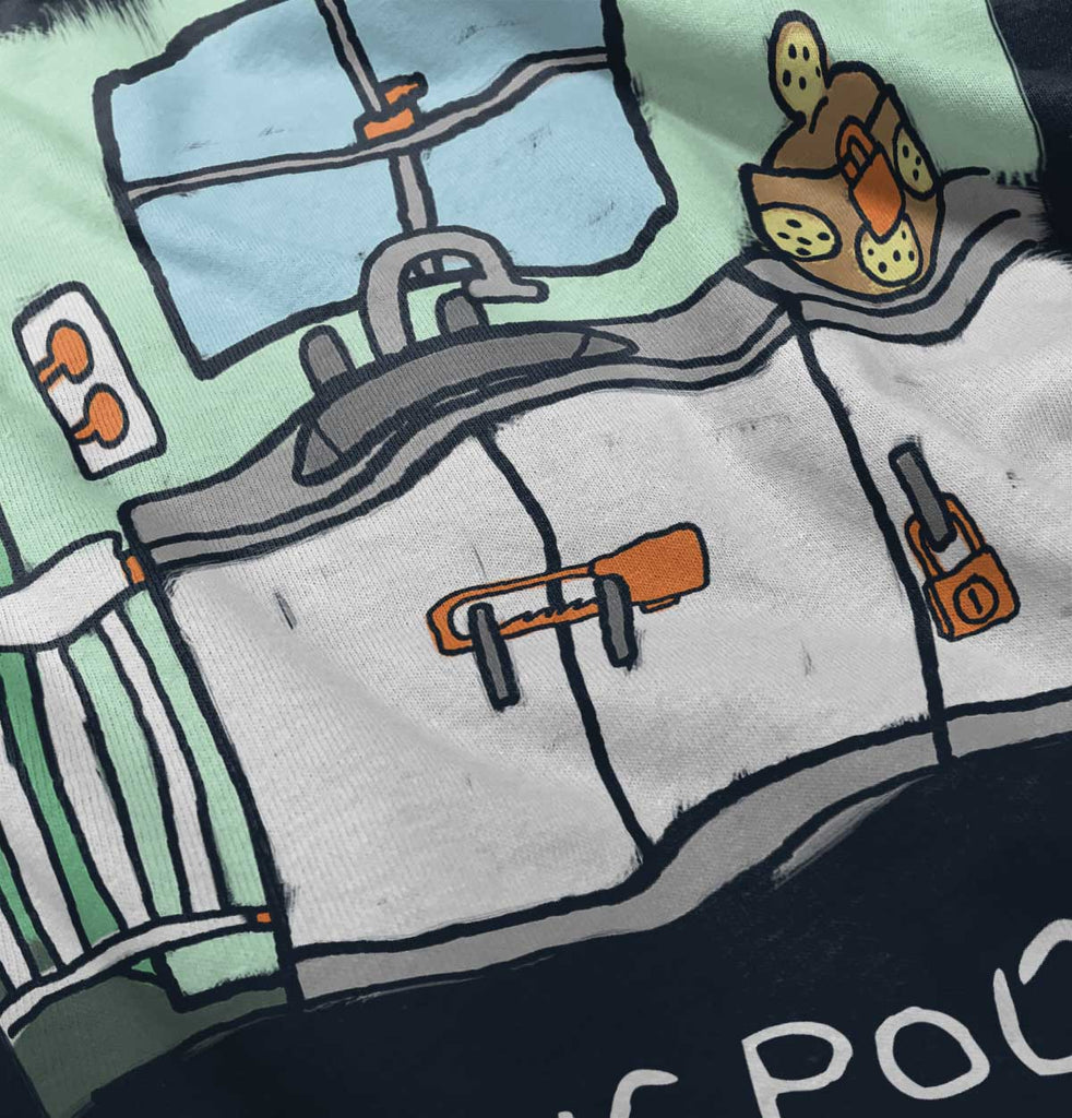 Safety Locks Infant Toddler T Shirt-Direct To Garment Print-Brisco Baby