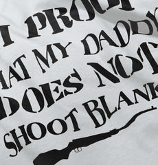 Shoot Blanks Infant Baby Bib-Direct To Garment Print-Brisco Baby