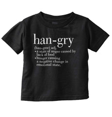 Hangry Definition Infant Toddler T Shirt-Direct To Garment Print-Brisco Baby