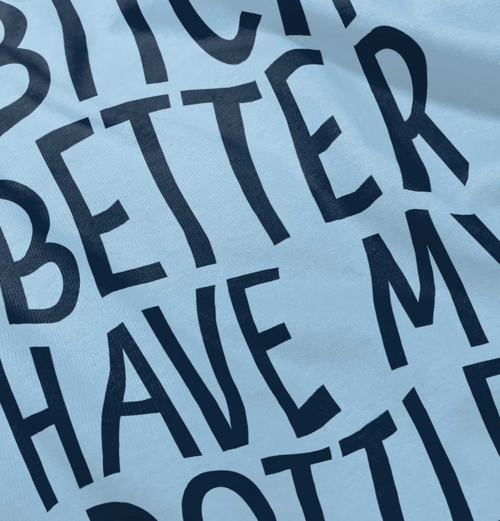 My Bottle Infant Toddler T Shirt-Direct To Garment Print-Brisco Baby