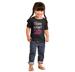 Knight In Shining Armor Infant Toddler T Shirt-Direct To Garment Print-Brisco Baby
