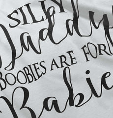 Boobies For Babies Infant Toddler T Shirt-Direct To Garment Print-Brisco Baby