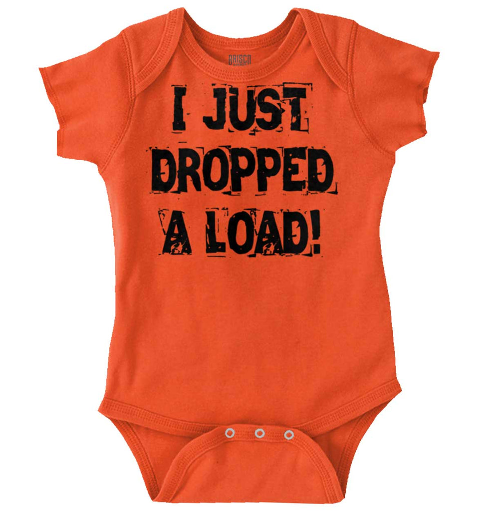 Dropped Load Romper Bodysuit-Direct To Garment Print-Brisco Baby
