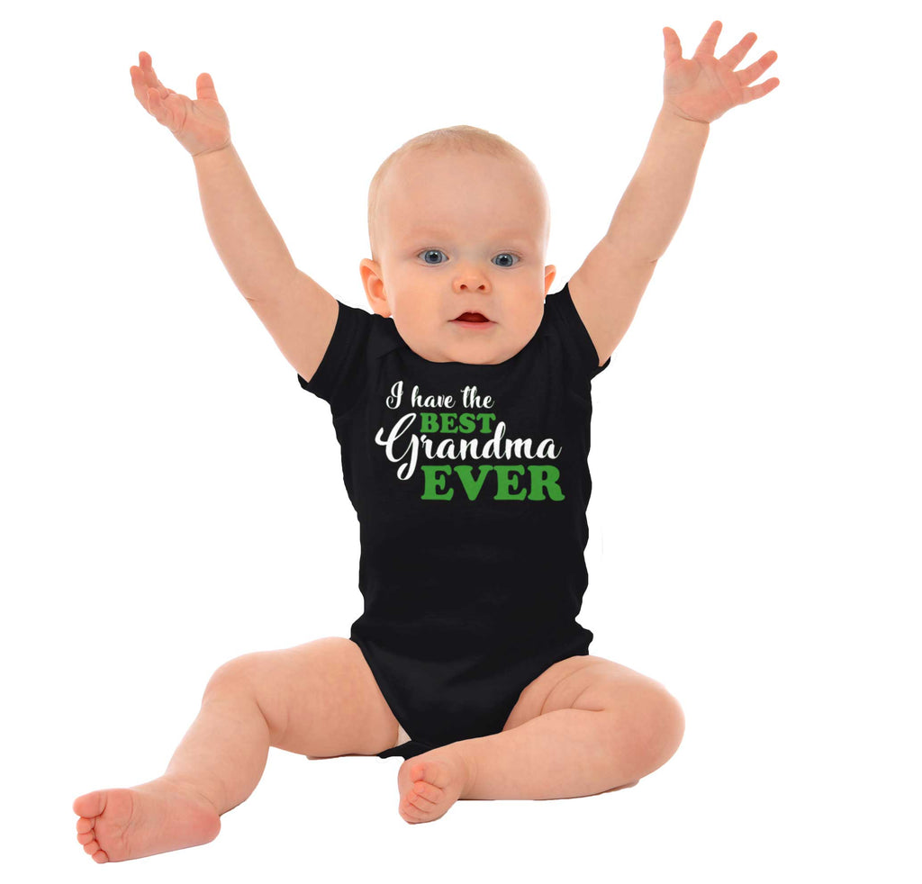 Have Best Grandma Ever Romper Bodysuit-Direct To Garment Print-Brisco Baby