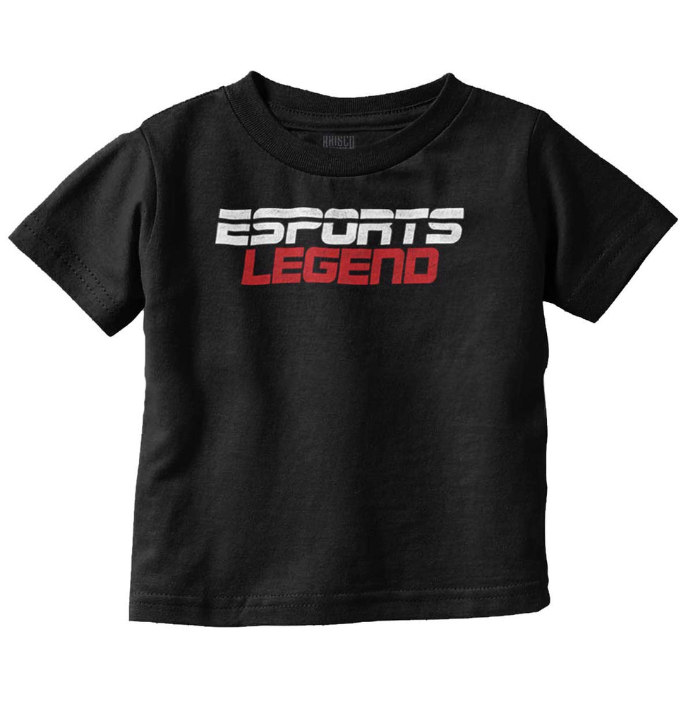 Sports Legend Professional Gamer Infant Toddler T Shirt-Direct To Garment Print-Brisco Baby