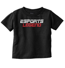 Sports Legend Professional Gamer Infant Toddler T Shirt-Direct To Garment Print-Brisco Baby