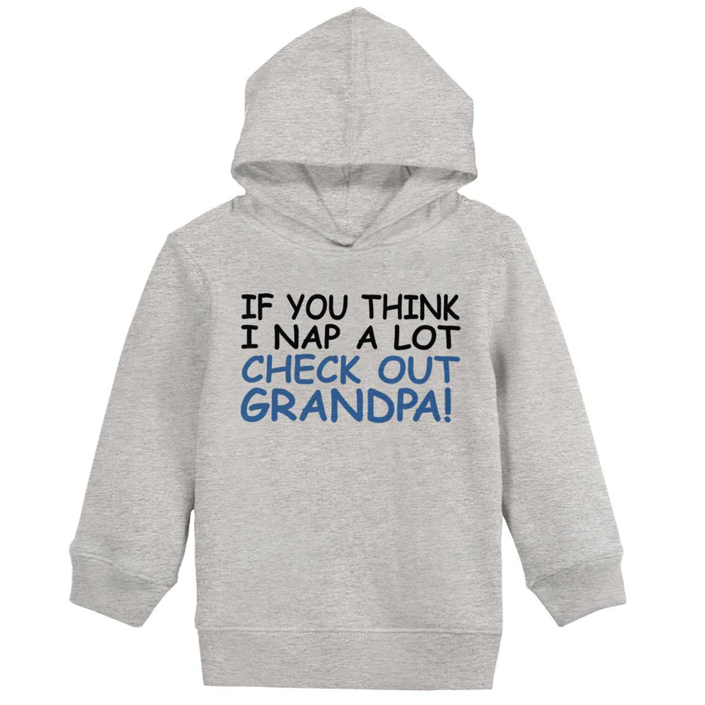 Check Out Grandpa Toddler Pullover Hoodie-Direct To Garment Print-Brisco Baby