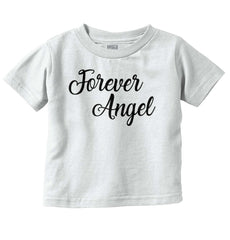 Forever Angel Infant Toddler T Shirt-Direct To Garment Print-Brisco Baby