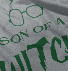 Son Of A Witch Infant Toddler T Shirt-Direct To Garment Print-Brisco Baby