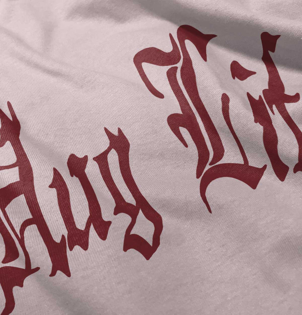 Hug Life Toddler Ruffled Trim T-Shirt-Direct To Garment Print-Brisco Baby