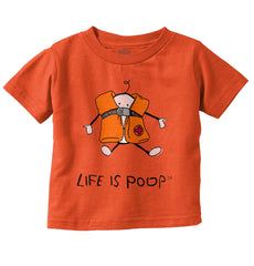 Baby Life Vest Infant Toddler T Shirt-Direct To Garment Print-Brisco Baby