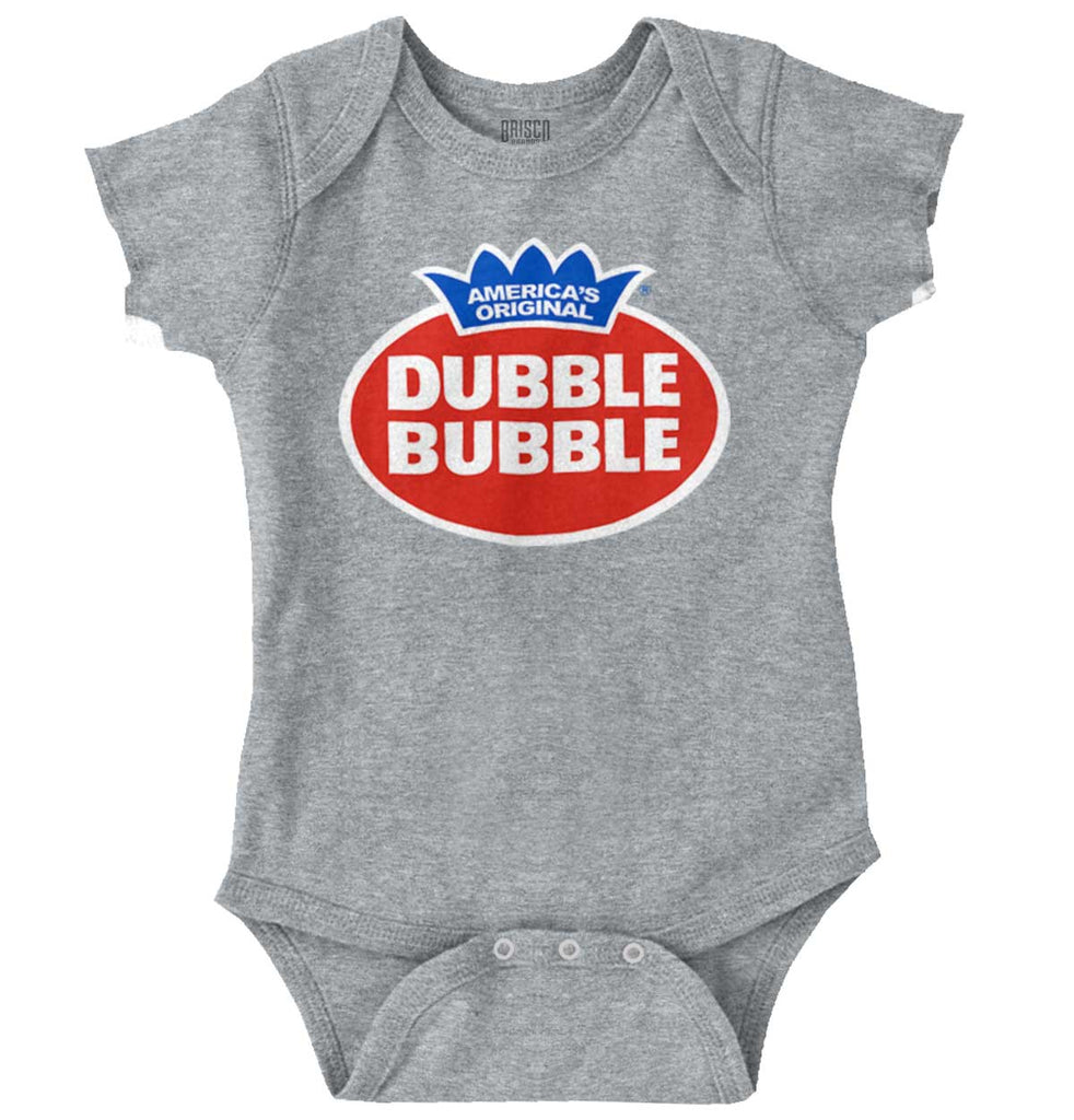 Classic Dubble Bubble Romper Bodysuit-Direct To Garment Print-Brisco Baby