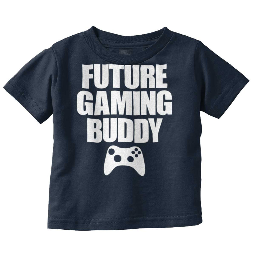 Future Gaming Buddy Infant Toddler T Shirt-Direct To Garment Print-Brisco Baby