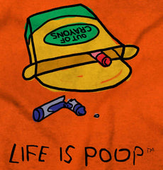 Out of Crayons Infant Toddler T Shirt-Direct To Garment Print-Brisco Baby