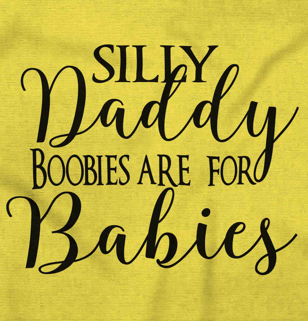 Boobies For Babies Romper Bodysuit-Direct To Garment Print-Brisco Baby