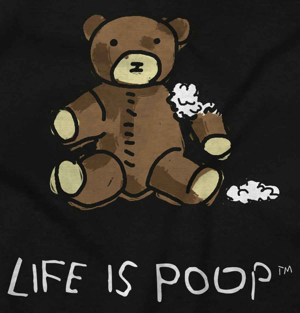 Ripped Teddy Bear Infant Toddler T Shirt-Direct To Garment Print-Brisco Baby