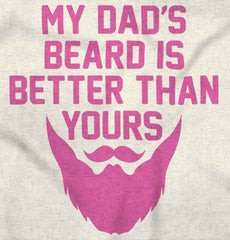 Dad's Beard Baby Striped Skirt Dress-Direct To Garment Print-Brisco Baby