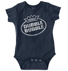 Dubble Logo Romper Bodysuit-Direct To Garment Print-Brisco Baby