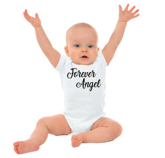 Forever Angel Romper Bodysuit-Direct To Garment Print-Brisco Baby