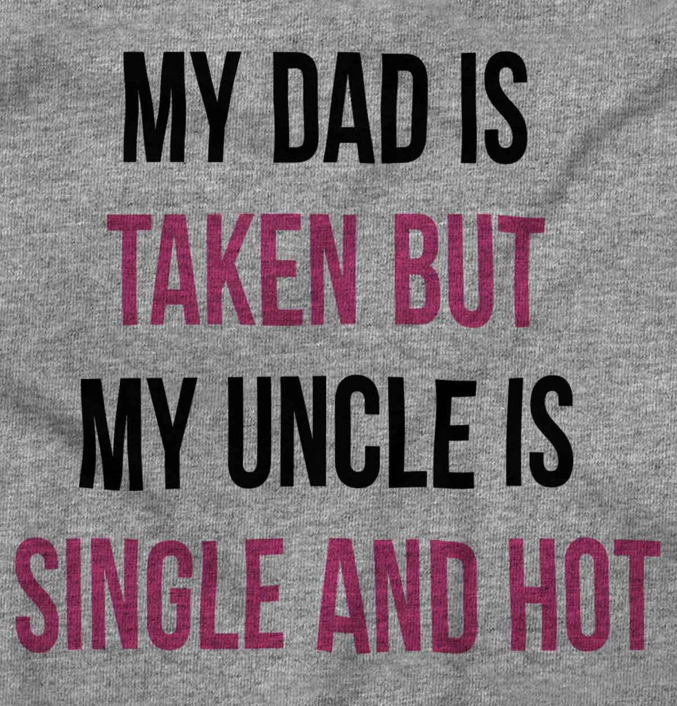 Dad Taken Uncle Sing Toddler Football Jersey Tee-Direct To Garment Print-Brisco Baby