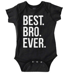 Best Bro Ever Romper Bodysuit-Direct To Garment Print-Brisco Baby